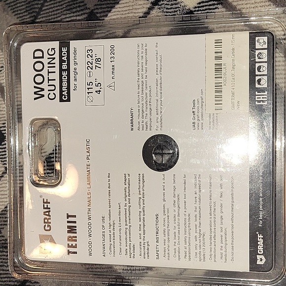 Graff wood cutting blad - Picture 3 of 3